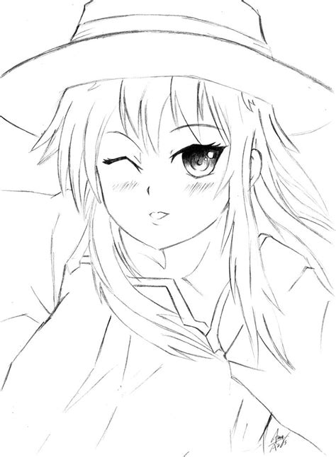 Collection by phương phúng phính • last updated 8 weeks ago. Simple Anime Girl Sketch by YusufIsAzis on DeviantArt