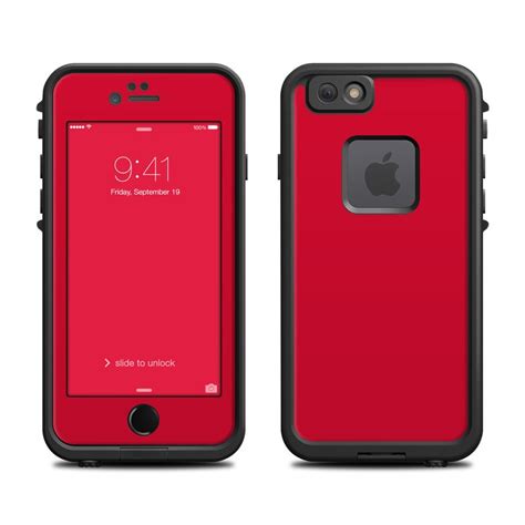 Solid State Red Lifeproof Iphone 6s Fre Case Skin Istyles
