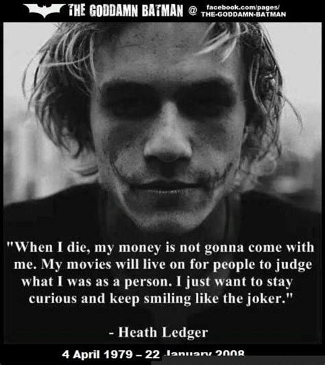 Pin by Kristy Watt on Quotes and such | Heath ledger quotes, Joker