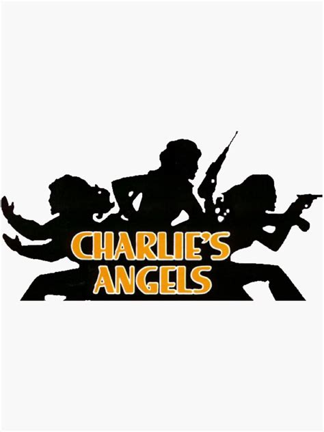 Charlies Angels Logo Sticker By Juderab Redbubble