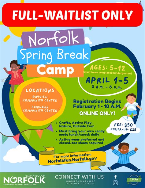 Camps | City of Norfolk, Virginia - Official Website
