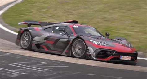 Watch The F Powered Mercedes Amg Project One Undergoing Tests At The