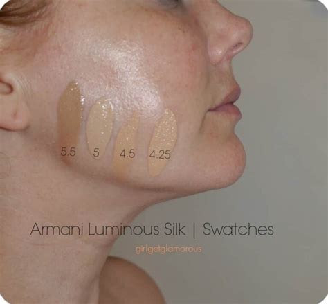 Armani Luminous Silk Foundation Photos Swatches Of Shades 4 425