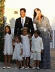 Alexia de Grecia y su marido Carlos Morales, con sus hijos en la boda ...