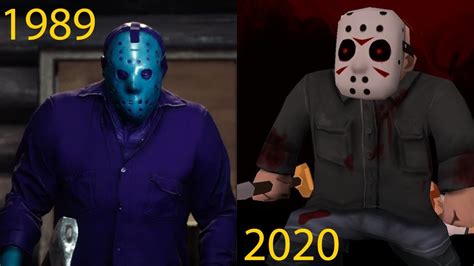 Evolution Of Friday The 13th Jason Voorhees In Video Games 1989