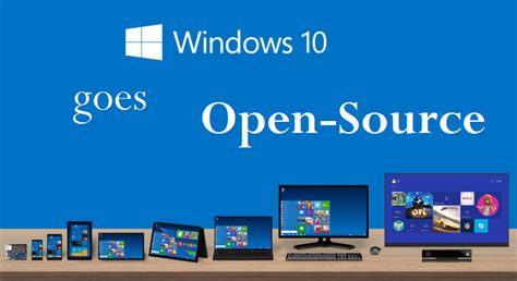 The licensee may be restrictive like gpl which allow you to use, modify, distribute etc, but you can play with the open source os, discover its operations and maybe learn from it. Windows 10 goes Open-Source - Ebuyer Blog