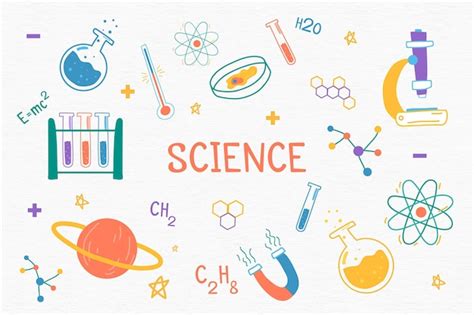 Free Vector Hand Drawn Science Background Theme