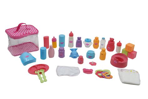 Dream Collection 70 Piece Baby Doll Accessory Bag