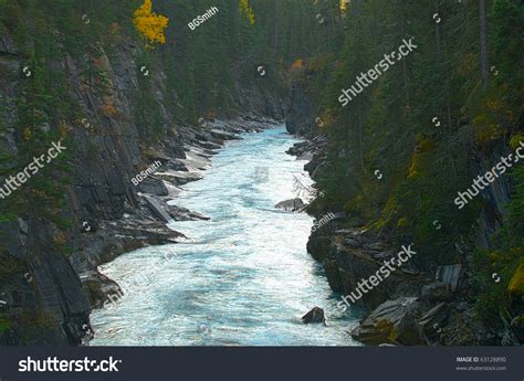 Numa Falls Kootenay National Park British Columbia Canada Stock Photo