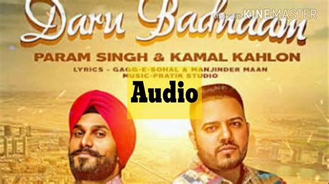 Daru Badnaam Param Singh And Kamal Kahlon Youtube