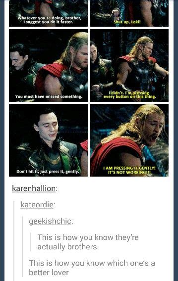 Thor Is Me When Playing Kahoot And Loki Is My Kahoot Team Mate Marvel