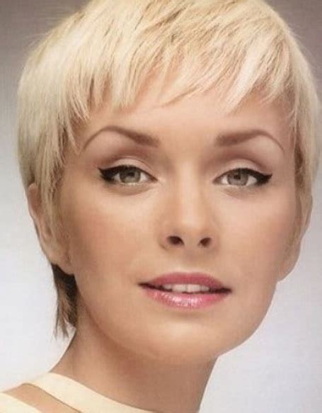 Edgy Short Cut For Thin Hair Short Hairstyles For Fine