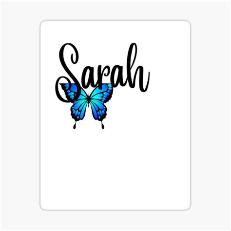 Sarah Name Sarah Name Sticker For Sale By Navigator315 Redbubble