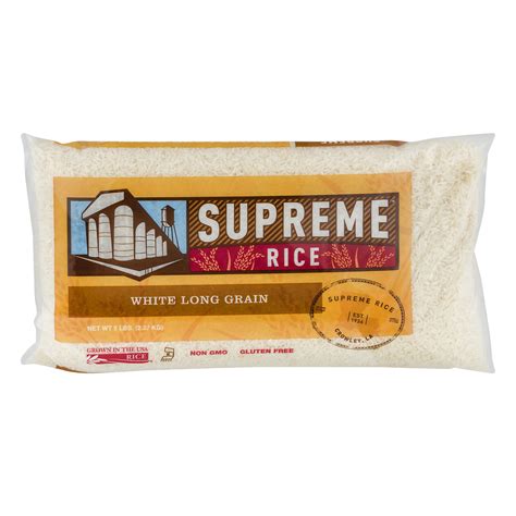 Supreme Rice White Long Grain 50 Lb