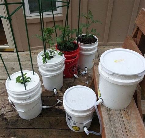 Diy Gallon Self Watering Planter The Garden