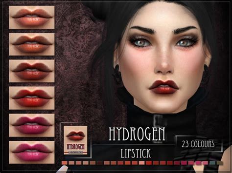 Hydrogen Lipstick By Remussirion At Tsr Sims 4 Updates