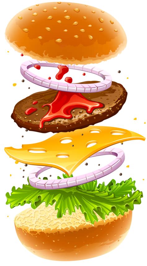 Meal Clipart Unhealthy Food Meal Unhealthy Food Transparent Free For Images