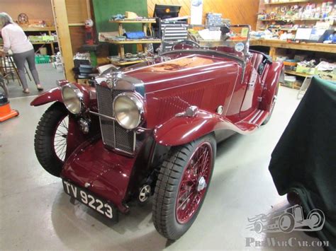 Car Mg J2 1933 For Sale Prewarcar