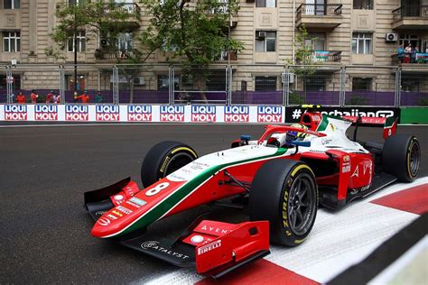 F2 Baku Bearman Clinches Maiden Win From Ninth In Chaotic Sprint