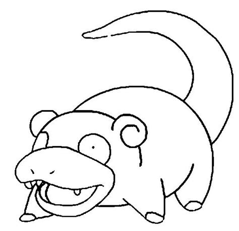 Slowpoke Coloring Pages Pokemon Coloring Pages Pokemon Coloring