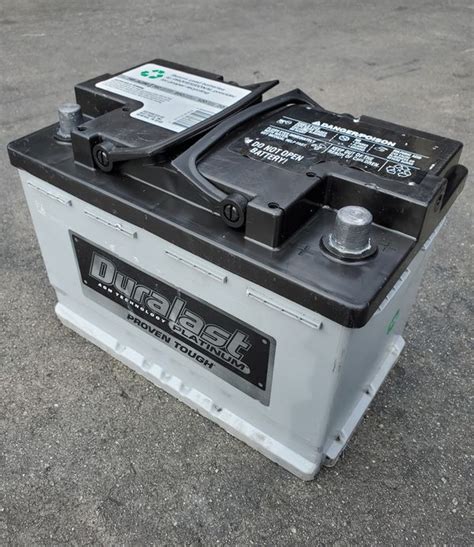 H6 Agm Car Battery Group Size 48 Duralast Platinum For Sale In South