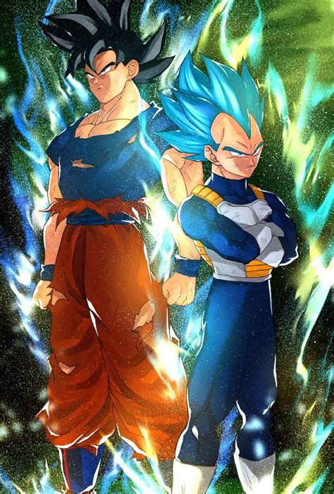 Goku Y Vegeta By Franccast En 2020 Personajes De Dragon Ball Personajes