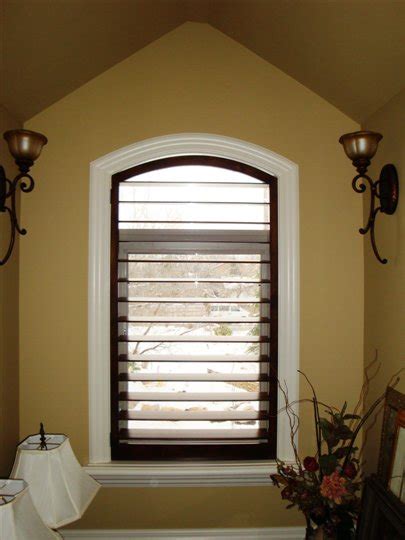 Window Treatment Solutions For Arched Windows Clearview Shutters