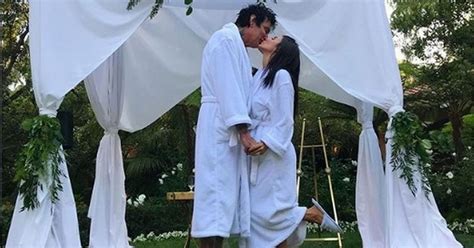 Tommy Lees Girlfriend Brittany Furlan Admits Their Bathrobe Wedding