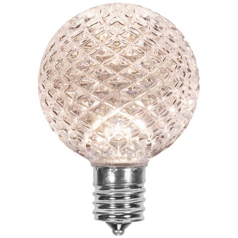 G50 Cool White Opticore Led Globe Light Bulbs E17 Base