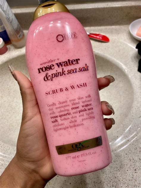 Rose Water And Pink Salt Body Wash In 2023 Shower Skin Care Body Care