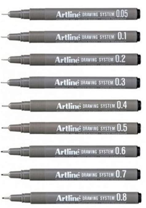 Artline Drawing System Teknik Çizim Kalemi Tam Set Fiyatları Ve Özellikleri