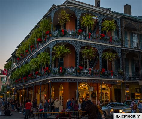 This Is One Of The More Recognizable Buildings In The French Quarter Of