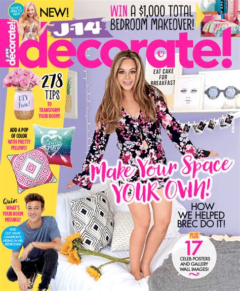 J 14 Decorate Is A Design Magazine Aimed At Teens
