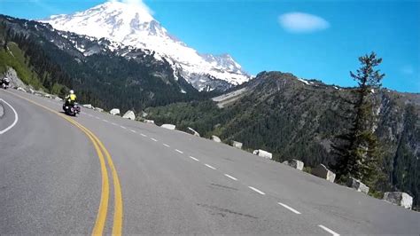 Motorcycle Ride Through Mt Rainier Youtube