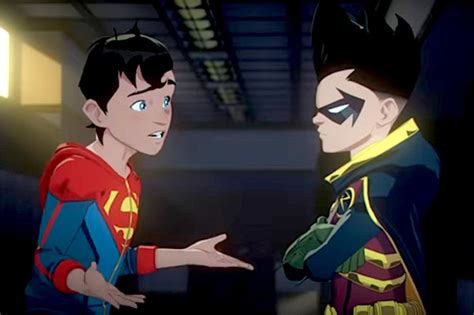 Animated Movie ‘batman And Superman Battle Of The Super Sons Flying