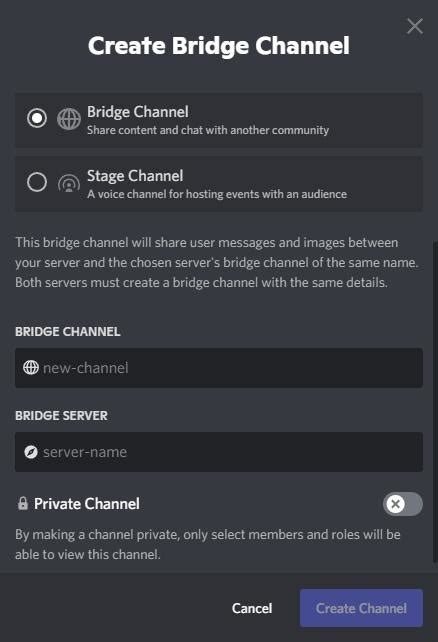 Bridge Channels Between Servers Concept Rdiscordapp