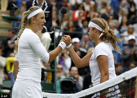 Wimbledon 2013 Victoria Azarenka Beats Maria Joao Koehler 6 1 6 2 After Injury Scare Daily