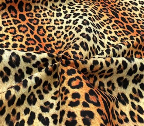 Leopard Upholstery Fabric Fabric For Home Pillow Fabric Etsy