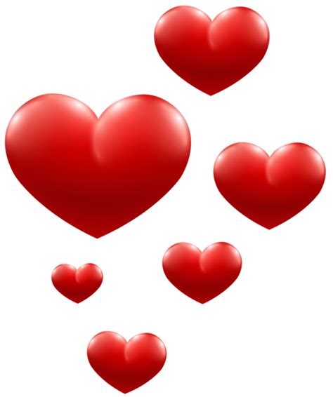 Red Hearts Transparent Png Image Valentines Clip Red Heart Heart Poster