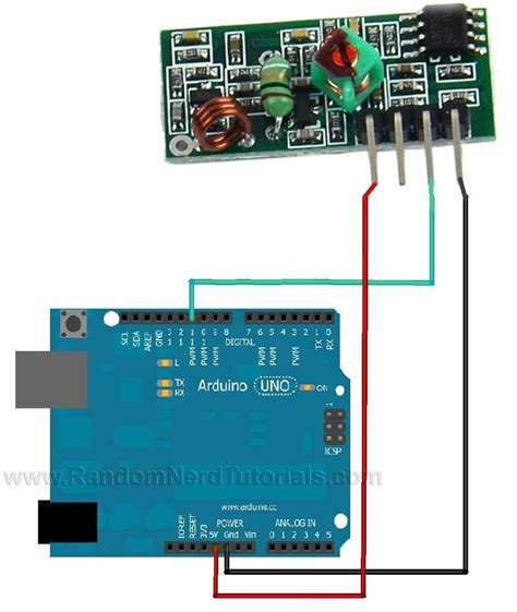 Rf 433mhz Transmitterreceiver Module With Arduino Random Nerd Tutorials