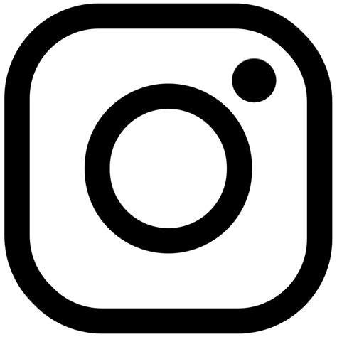Download High Quality Instagram Clipart Logo Black Transparent Png