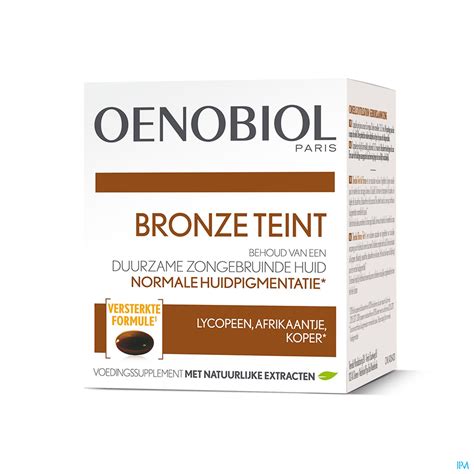 Oenobiol Bronze Teint 30 Caps Pharmacie Online