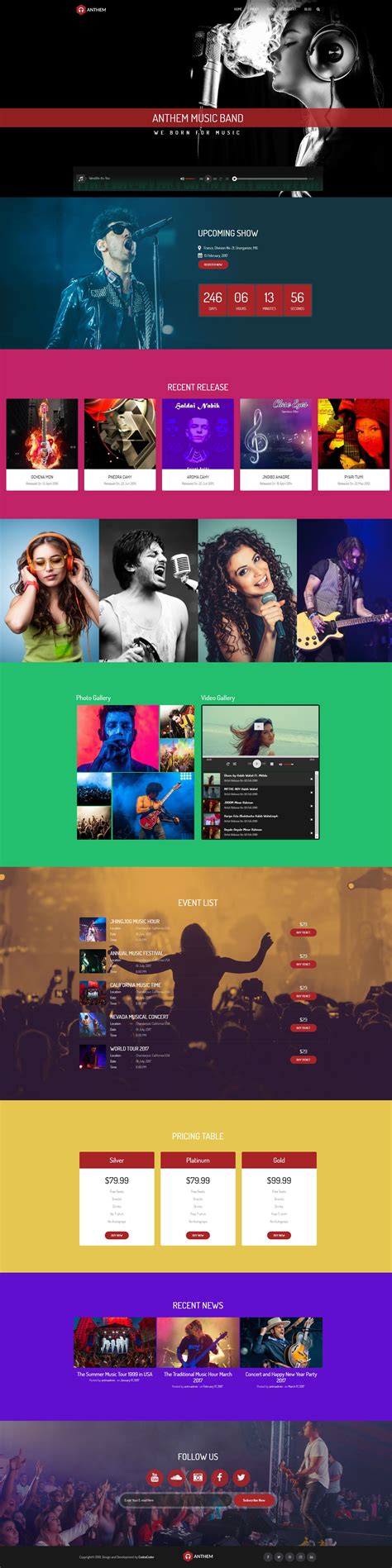 The Best & Perfect WordPress Theme for #music #music-band #music-club #music-festival #music ...