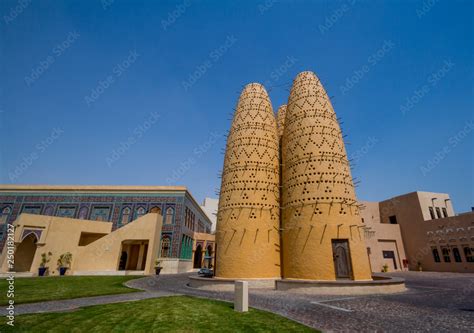 Bird Towers Katara Cultural Village Doha Qatar Stock Photo Adobe Stock