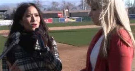 Cbs13 Anchor Producer Sing National Anthem In River Cats Tryout Cbs