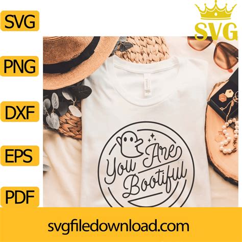 You Are Bootiful Svg Fall Svg Halloween Svg Ghost Svg Halloween