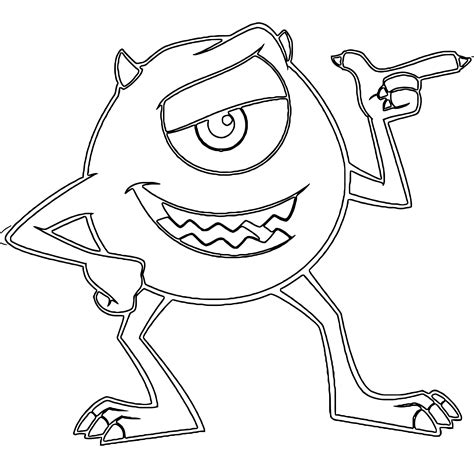 Monster S 20 Coloring Pages | Wecoloringpage.com