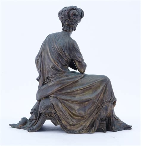 Antique Bronze Sculpture Of A Woman Kodner Auctions