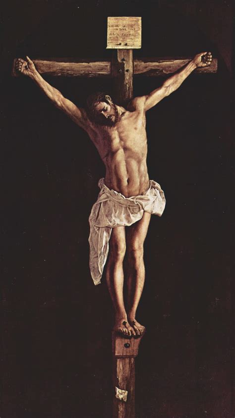 Christ On The Cross Francisco De Zurbaran
