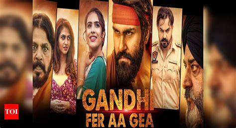 ‘gandhi Fer Aa Gea Trailer Watch Aarya Babbar Aka Gandhis Fight Against The Drug Mafia